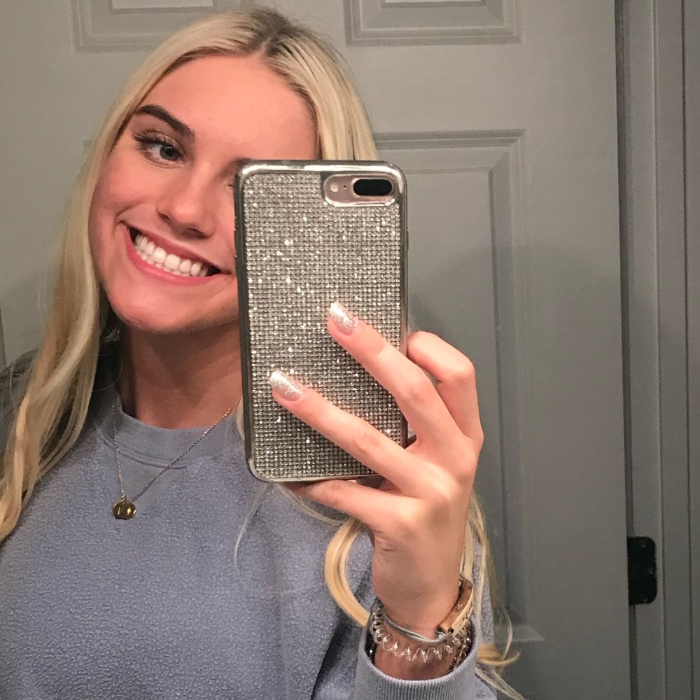 Sparkly Iphone 7+ case from Pacsun